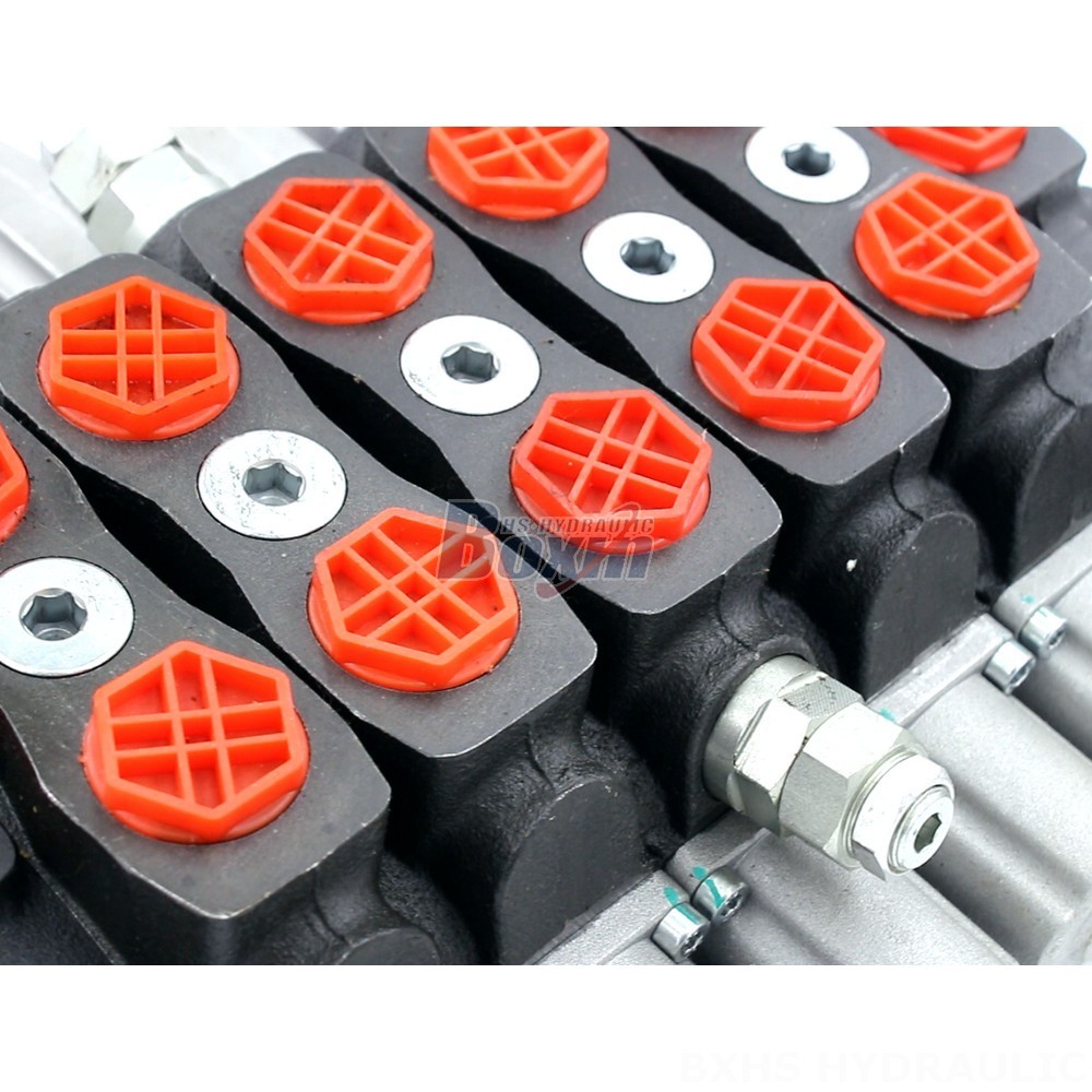 Hydraulic Selector Valve 12v Manual Monoblock Directional Valve - SD8 Series | Wholesale & OEM detail image